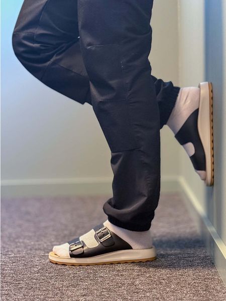 Hovedbilde Fly Flot Sandaler Svart Dame