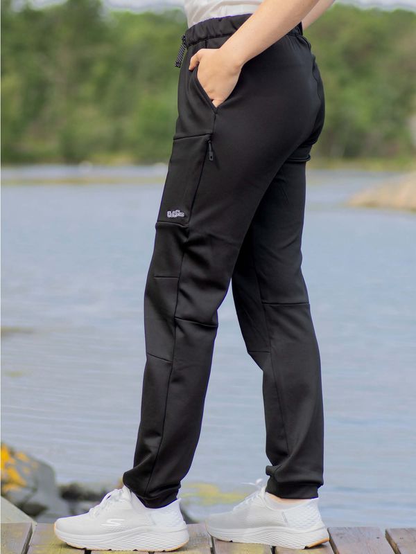 Hoppin Resirkulert Teknisk Bukse Svart Dame