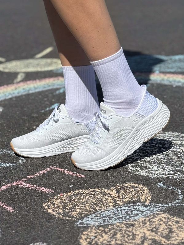 Skechers Slip-ins Max Cushioning Elite Vanish Hvit Dame