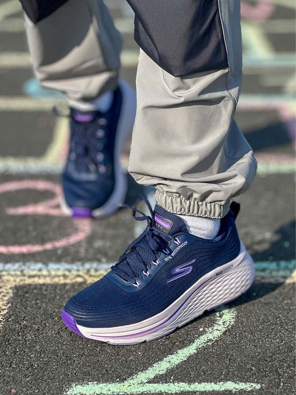 Skechers Max Cushioning Elite 2.0 Bridgeport Marine Dame - vanntett 