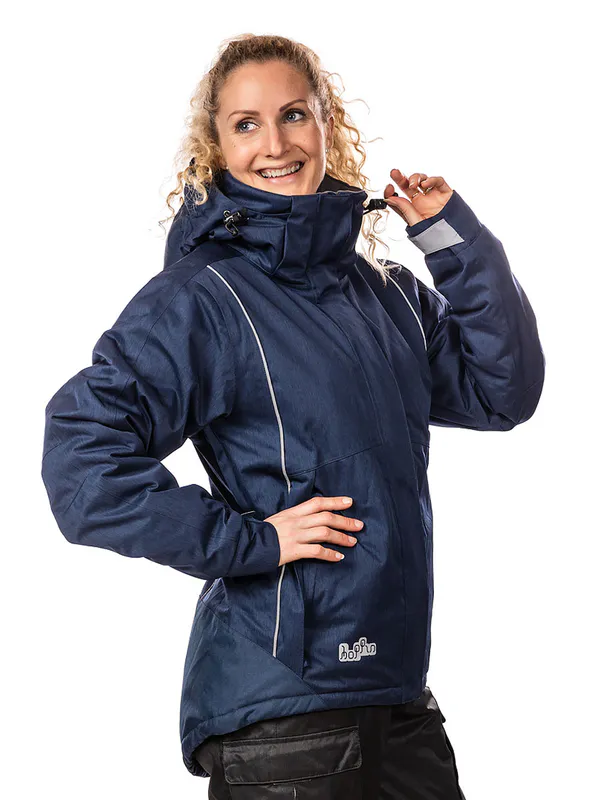 Hoppin Vinterjakke Marine Dame