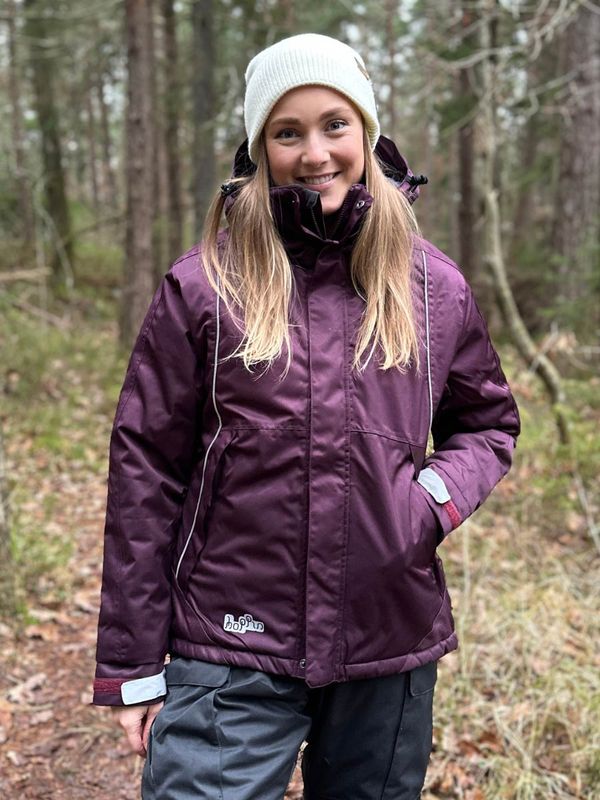 Hoppin vinterjakke Aubergine Unisex