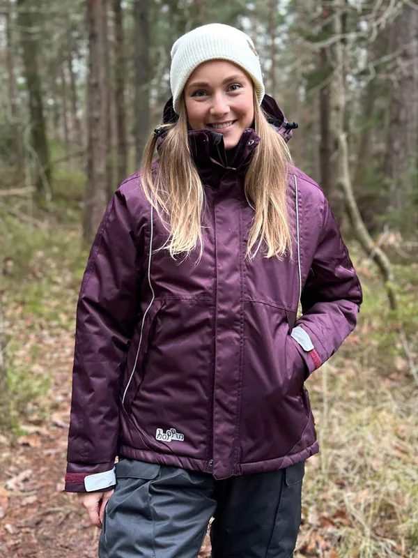 Hoppin vinterjakke Aubergine Unisex