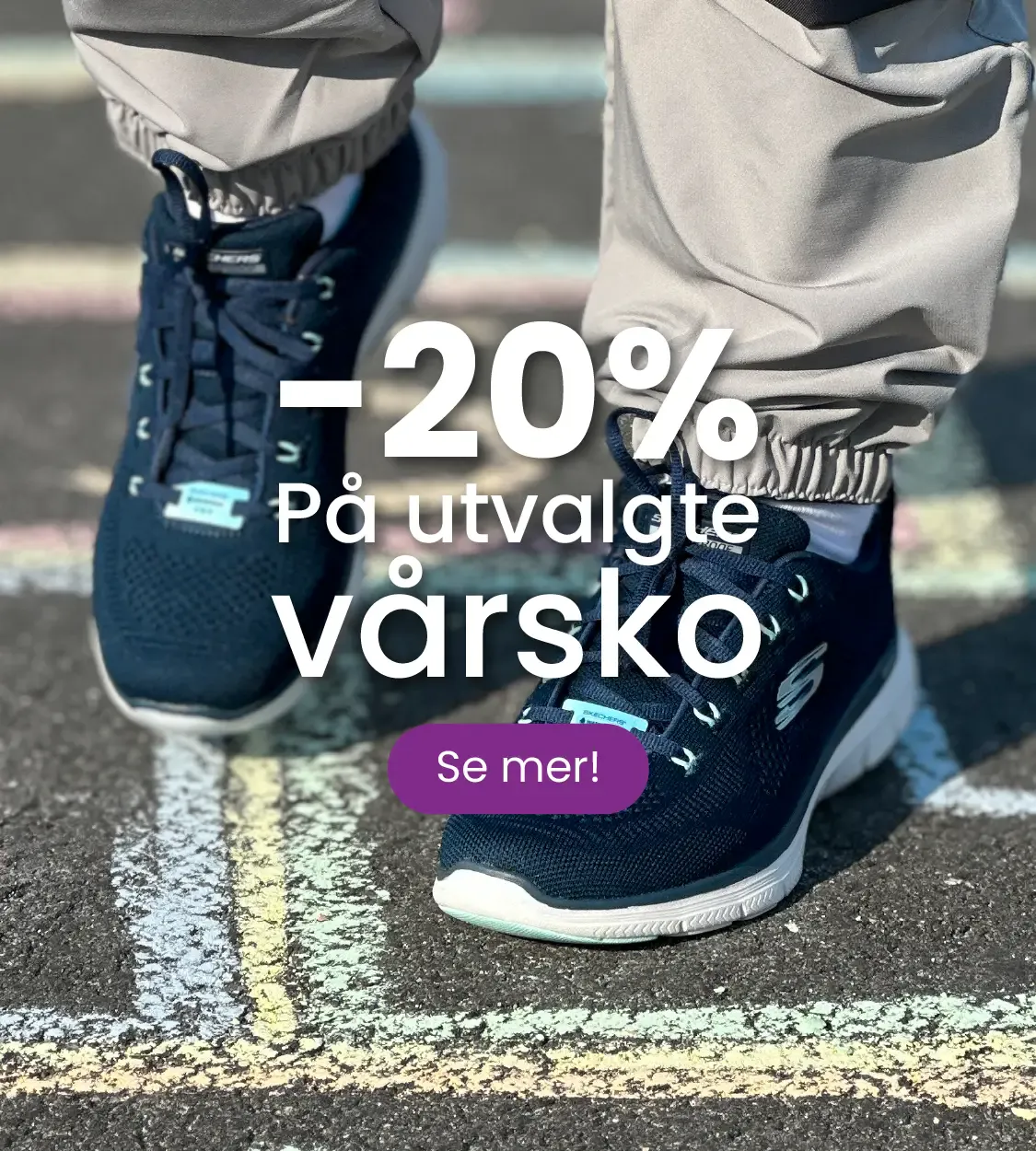 et utvalg vårsko ute i solen, hopper paradis